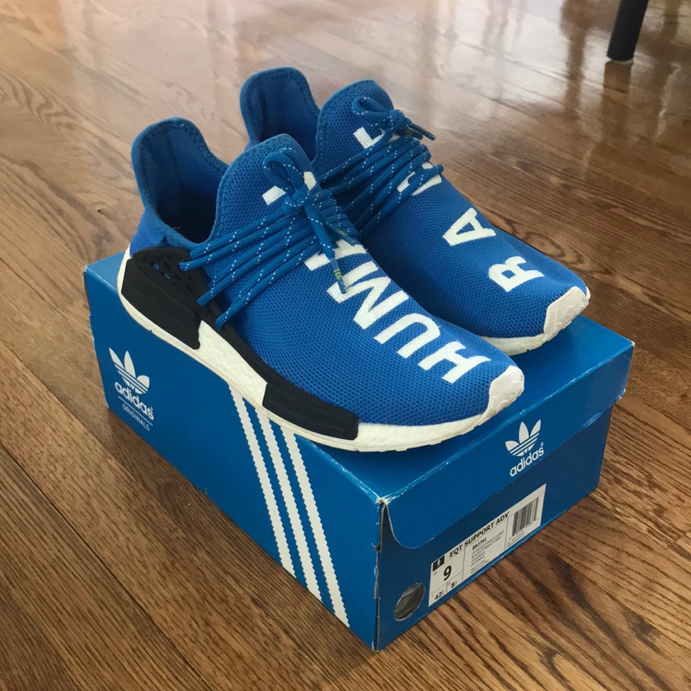COPY - HUMAN RACE Adidas mens size 9.5 sneakers Pharrell Williams